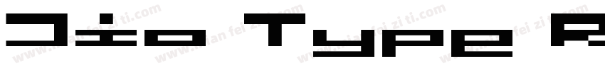 Jio Type Regular字体转换